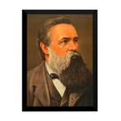 Quadro Arte Friedrich Engels Revolucionário Comunista Quadro Arte Friedrich Engels Revolucionário Comunista
