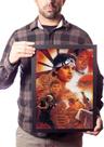 Quadro Arte Karatê Kid Miyagi-do Vs Cobra Kai
