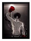 Quadro Arte Megalo Box Anime Gearless Joe Poster Moldurado