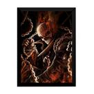 Quadro Arte Motoqueiro Fantasma Ghost Rider Hq 42x29cm