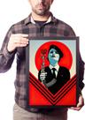 Quadro Arte Shepard Fairey Liberdade Poster Moldurado Quadro Arte Shepard Fairey Liberdade Poster Moldurado