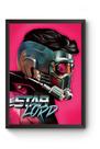 Quadro Arte Star Lord Poster Quadro Arte Star Lord Poster