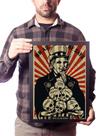 Quadro Arte Tio Sam Shepard Fairey Quadro Arte Tio Sam Shepard Fairey