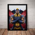 Quadro Arte Wolverine Logan X-men Marvel Hq Quadro Arte Wolverine Logan X-men Marvel Hq