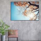 Quadro Arvore Decorativo Ipe Amarelo