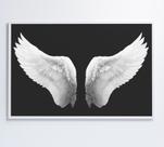 Quadro asas de anjo