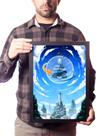Quadro Avatar A Lenda De Aang Arte Anime