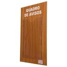 Quadro Aviso e Gestão Á Vista 1 Display A4 ACM Madeira Imbuia Resistente Profissional Mural Recados Lembretes Empresa Parede Escritório Quadro Aviso e Gestão Á Vista 1 Display A4 ACM Madeira Imbuia Resistente Profissional Mural Recados Lembretes Empresa Parede Escritório