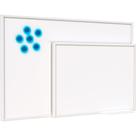 Quadro Aviso Magnético 40X30CM FIT Branco
