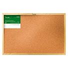 Quadro Aviso Moldura Madeira Cortica Aparente 080X060Cm
