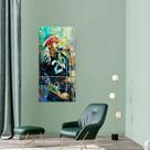Quadro Axl Rose Artístico Rock Música Guns N Roses