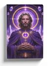 Quadro Azulejo 30x40 parede ou Mesa Raio Violeta Saint German Quadro Azulejo 30x40 parede ou Mesa Raio Violeta Saint German