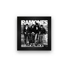 Quadro azulejo com moldura Ramones Album