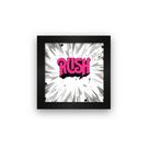 Quadro azulejo com moldura Rush 1974