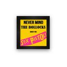 Quadro azulejo com moldura Sex Pistols Never Mind Quadro azulejo com moldura Sex Pistols Never Mind