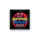 Quadro azulejo com moldura Silverchair Neon Ball Room