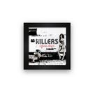 Quadro azulejo com moldura The Killers Sams Town Quadro azulejo com moldura The Killers Sams Town