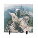 Quadro Azulejo Cristo Redentor Rio de janeiro