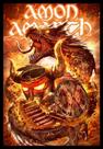 Quadro Banda Amon Amarth Death Metal Viking 42x29cm