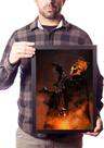 Quadro Banda Ghost Bc Arte Papa Emeritus Pôster Moldurado
