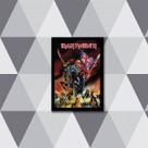 Quadro Banda Iron Maiden Eddie 33x24cm - com vidro