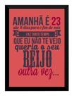Quadro Banda Kid Abelha Amanhã É 23 Trecho Musica