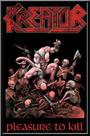 Quadro Banda Kreator Pleasure To Kill 42x29cm Quadro Banda Kreator Pleasure To Kill 42x29cm
