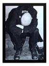 Quadro Banda Minor Threat Punk Poster Moldurado