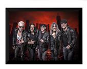 Quadro Banda Scorpions Rock Foto Arte Poster Moldurado