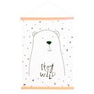 Quadro Banner Urso