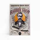 Quadro Barbearia Barber Shop Vintage Retro Canvas 60x40cm Quadro Barbearia Barber Shop Vintage Retro Canvas 60x40cm