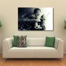 Quadro Batman e Coringa decorativo Tela em Tecido