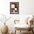 Quadro Bauhaus poster - Descending Blocks 45x34cm