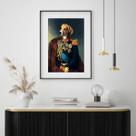 Quadro Beagle Majestade - 60x48cm