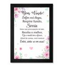 Quadro Bem Vindo Enfim Você Chegou Respire Fundo Consultório Quadro Bem Vindo Enfim Você Chegou Respire Fundo Consultório