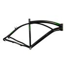 Quadro Bicicleta 26x19" Alumínio Beach Preto/Verde Quadro Bicicleta 26x19" Alumínio Beach Preto/Verde