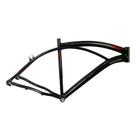 Quadro Bicicleta 26x19" Alumínio Beach Preto/Vermelho Quadro Bicicleta 26x19" Alumínio Beach Preto/Vermelho