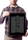 Quadro Bicicletas Arte Joy Division Unknown Bikes Pleasures