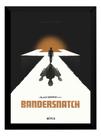 Quadro Black Mirror Bandersnatch Filme Arte Poster Moldurado