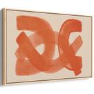 Quadro Boho Entrelaçamento Vibrante em Tons Quentes