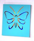 Quadro borboleta mdf