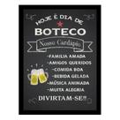 Quadro Boteco Bar "Hoje é dia de Boteco Música animada."