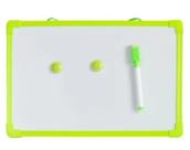 Quadro Branco 20x30 Cm c/ Borda Caneta Apagador Imã - 131789 - Comercial dm brasil