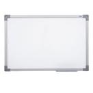 Quadro Branco 60x40 Moldura em aluminio soft com porta apagador