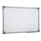 Quadro branco 70x50 Stalo Lousa com moldura aluminio soft