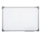 Quadro Branco 90x60 Moldura em aluminio soft com porta apagador