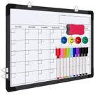 Quadro Branco Calendário Polegas 41 x 30 cm Magnético דוplo Face Quadro Branco Calendário Polegas 41 x 30 cm Magnético דוplo Face