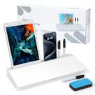 Quadro Branco de Mesa KVY em Vidro para Apagar a Seco com Armazenamento 40x15x4,5 cm Quadro Branco de Mesa KVY em Vidro para Apagar a Seco com Armazenamento 40x15x4,5 cm