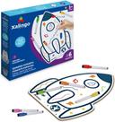 Quadro Branco Infantil para Colorir Foguete Espacial Xalingo