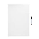 Quadro Branco Liso 50x80 Cm De Metal Caneta